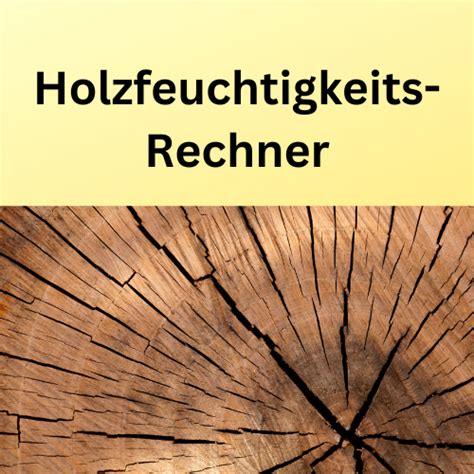 Holzfeuchtigkeits